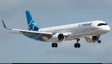 C Gois Air Transat Airbus A Nx Photo By Adriaan Martens Id