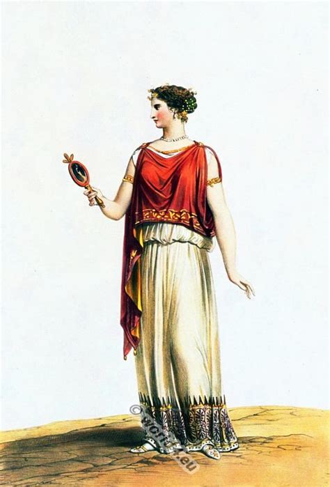 Ancient Greek Lady The Roman Tunica Or Greek Chiton Ancient Greek Costumes Ancient Greece