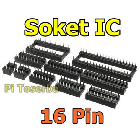 Jual Soket IC 16 Pin 2x8 Socket Shopee Indonesia