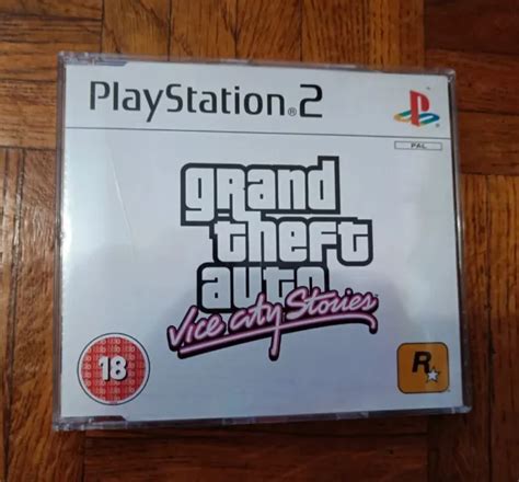 GTA GRAND THEFT Auto Vice City Stories Promo Press Sony PS2 PAL