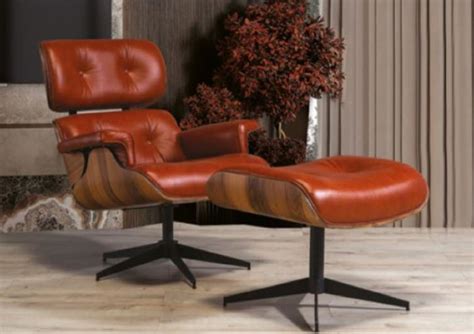 Casa Padrino Fauteuil De Luxe Avec Repose Pieds Marron Noir