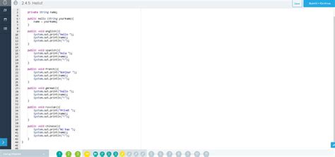 Need Help on 2.4.5: Hello! : r/codehs