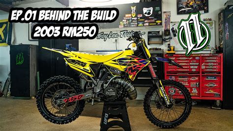 Stunning Suzuki Rm250 2003 Behind The Build Two Stroke Race Bike Restoration Youtube