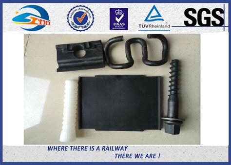 W Rail Fastening System Skl Screw Spike Rail Pad Hot Dip Galvanized
