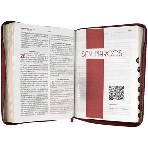 Biblia RVR 1960 Letra Gigante Vino Cierre RVR086cZTILGi PJR Pez Con