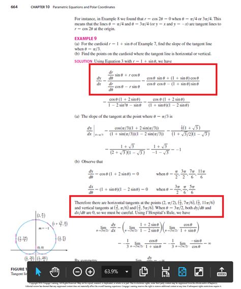 Solved 664 CHAPTER 10 Parametric Equations And Polar Chegg