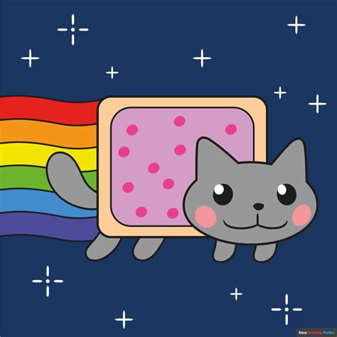 Nyan Cat Drawing Realistic