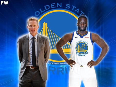 Steve Kerr Says Its A Huge Help Having Draymond Green Back On The Bench Fadeaway World