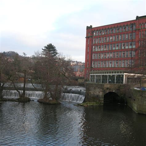 East Mill Belper And Its Associated Horse Shaped Weir An Example Of