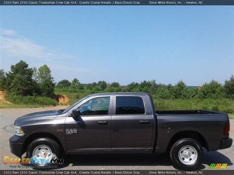 2020 Ram 1500 Classic Tradesman Crew Cab 4x4 Granite Crystal Metallic Blackdiesel Gray Photo