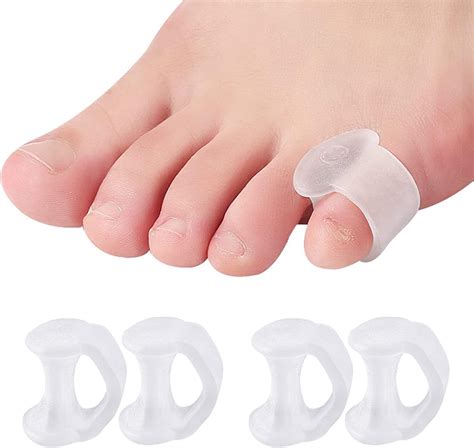 Pcs Toe Separator Toe Separators For Overlapping Toes Silicone Toe