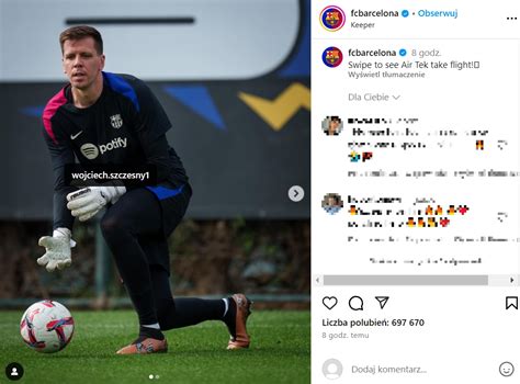 Wojciech Szczęsny ma nowy przydomek Tak nazwali go w Barcelonie La