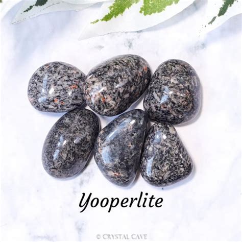 Yooperlite Crystal Tumbled Stone Polished Gemstone Truth Rest