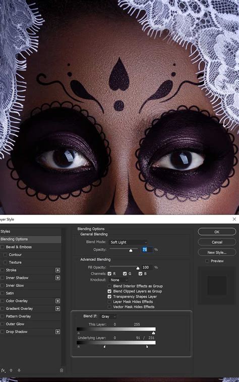 How to Create a Catrina Day of the Dead Photo Effect | Envato Tuts+