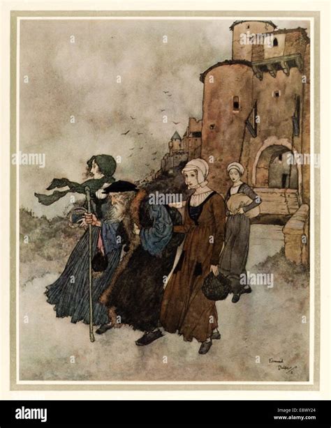 The Wind S Tale Edmund Dulac 1882 1953 Illustration From Stories