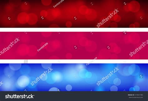 Burgundy Blue Website Header Banner Background Stock Vector Royalty