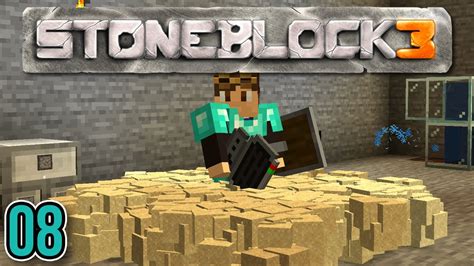 Minecraft StoneBlock 3 Ep 8 What A Mess YouTube