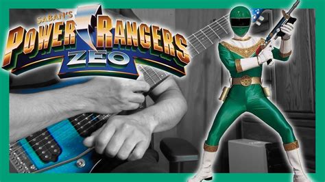 Power Rangers Zeo Theme Guitar Cover Feat Jaden Lueras YouTube