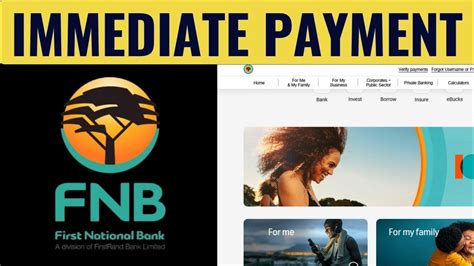 How To Make Immediate Payment On Fnb App Youtube