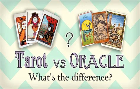 Oracle Vs Tarot The Difference Between Tarot And Oracle