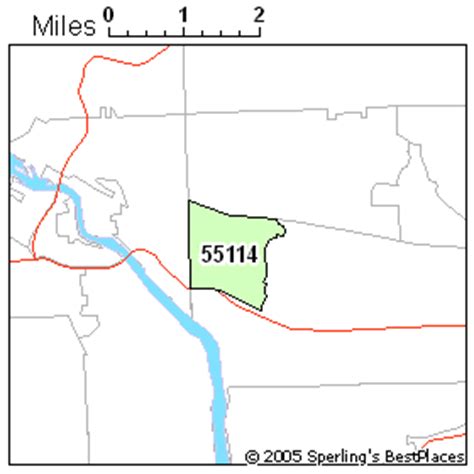 St Paul Zip Code Map - Map