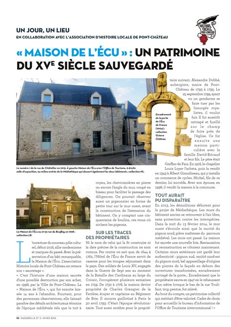 2 Maison de lécu un patrimoine du XVème siècle sauvegardé