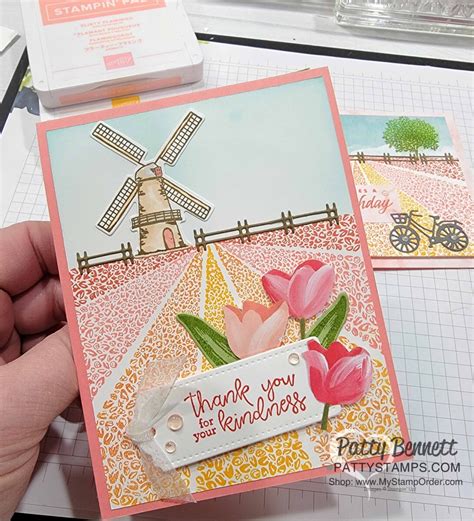 Stampin Up Tulip Card Ideas And Video Tutorial Patty Stamps