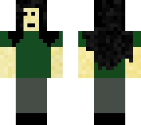 long black hair boy | Minecraft Skins