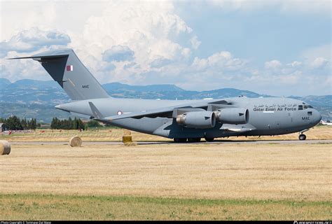 A Mae Qatar Emiri Air Force Boeing C A Globemaster Iii Photo By