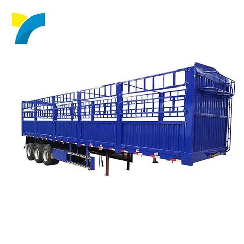 China Ft Side Wall Semi Trailers Cargo Trailer Side Panels Flatbed