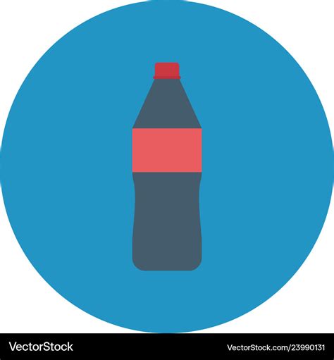 Beverage coca cola icon editable Royalty Free Vector Image