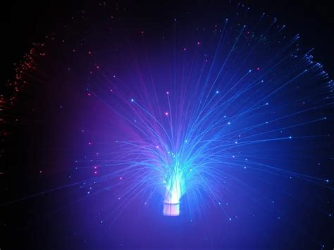 Fiber Optics Lights At Night — Stock Photo © Vondetraumer 4587645