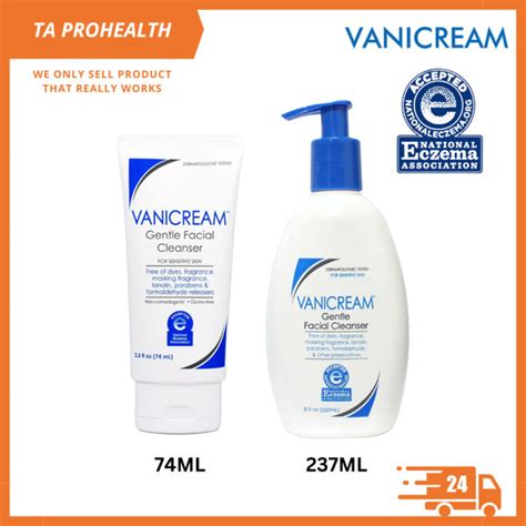 Vanicream Gentle Facial Cleanser 237ml 74ml Lazada