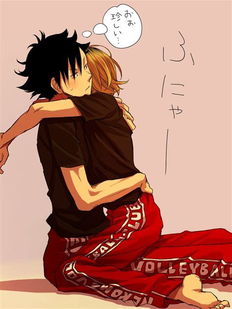 Haikyuu Tetsurou Kuroo X Kenma Kozume Haikyuu Pinterest