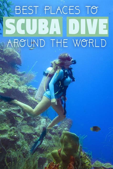 Best Places To Scuba Dive Around The World Scuba Diving Equipment