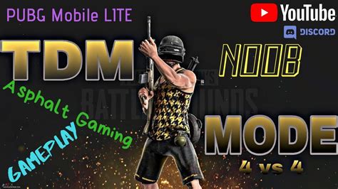 Pubg Mobile Lite Noob Gameplay Tdm Match Asphalt Gaming Youtube