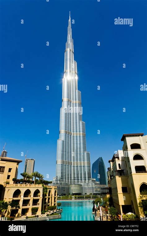 Dubai Uae January Burj Khalifa World S Tallest Tower Downtown