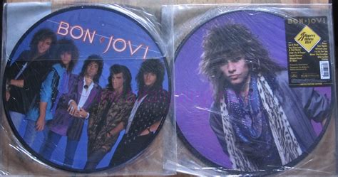 Totally Vinyl Records Bon Jovi Slippery When Wet Lp Picture Disc