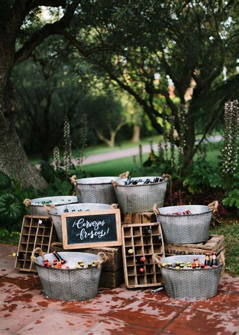 Top 20 Rustic Country Galvanized Bucket Wedding Ideas Page 2 Of 2