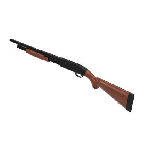 Shotgun Mossberg 500 Wooden 3d Model 49 Unknown 3ds C4d Fbx Ma Obj Max Free3d