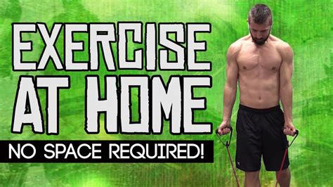 How To Exercise At Home No Excuses Youtube