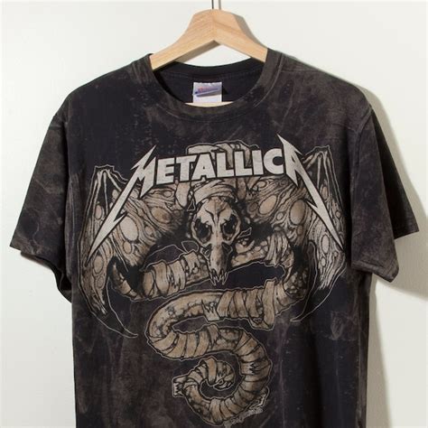 S Vintage Metallica Wherever I May Roam Shirt Etsy