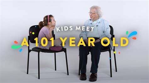 Kids Meet A 101 Year Old Kids Meet Hiho Kids Youtube