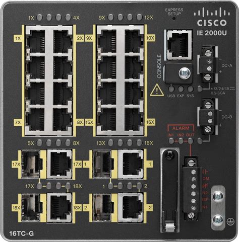 Cisco Ie 2000 16tc G E Ethernet Switch Electronics