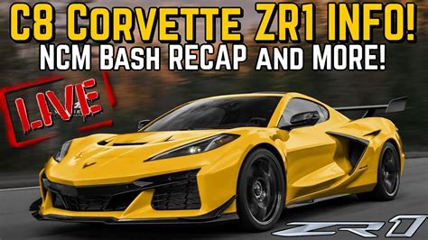 C8 Corvette Gets ALL Kinds Of Updates For 2025 C8 ZR1 ENGINE Info NCM