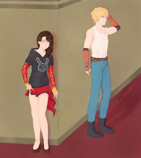 Cinder And Jaunes Hoodie Commission By Seshirukun On Deviantart