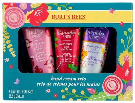 Burts Bees Hand Cream Trio T Set 3 Ct Beauty And Personal Care