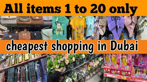 Cheapest Shopping In Dubai For Tourists And Residents Everything Under