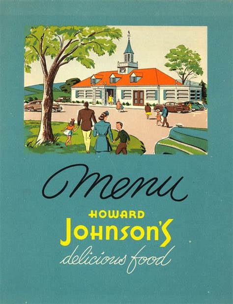 What Floats My Boat | Howard johnson's, Vintage menu, Vintage hotels