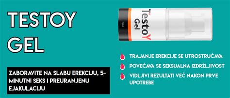 TestoY Gel za potenciju i povećanje penisa Srbija gde kupiti cena